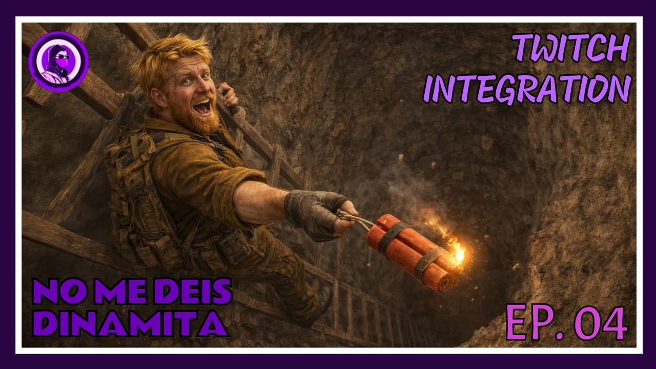 NO ME DEIS DINAMITA - 7 days to die 2.5 - TWITCH INTEGRATION - Episodio 04