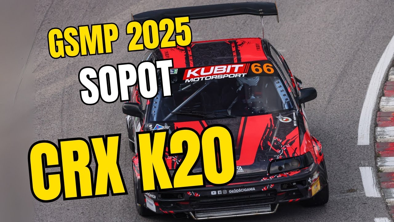 Grand Prix Sopot Gdynia - GSMP 2025 | Karol Piekara - Honda CRX K20 by @KUBITmotorsport