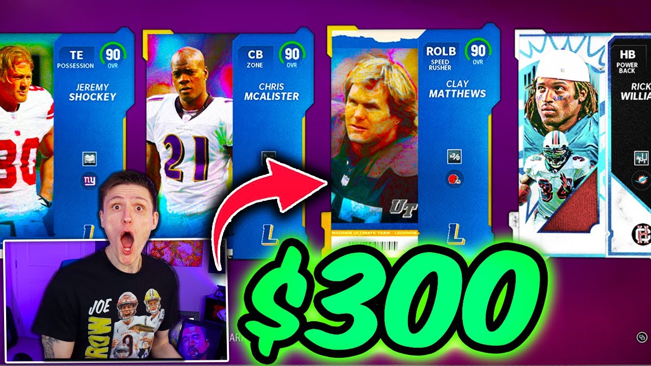 *INSANE* $300 LTD Pack Opening! (Birthday Special!) - Madden 23 Ultimate Team