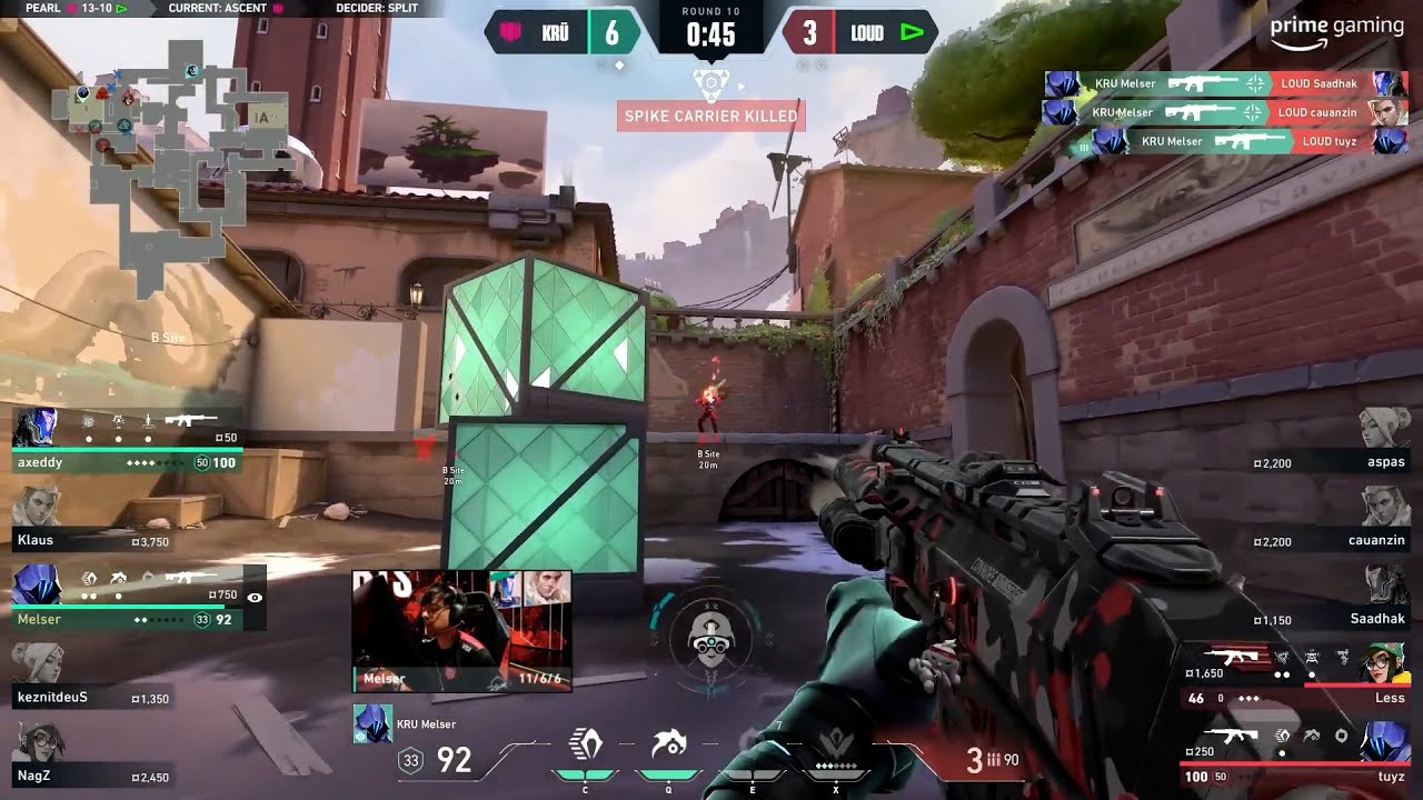 KRÜ Melser 4k Site Hold vs LOUD | VCT Americas