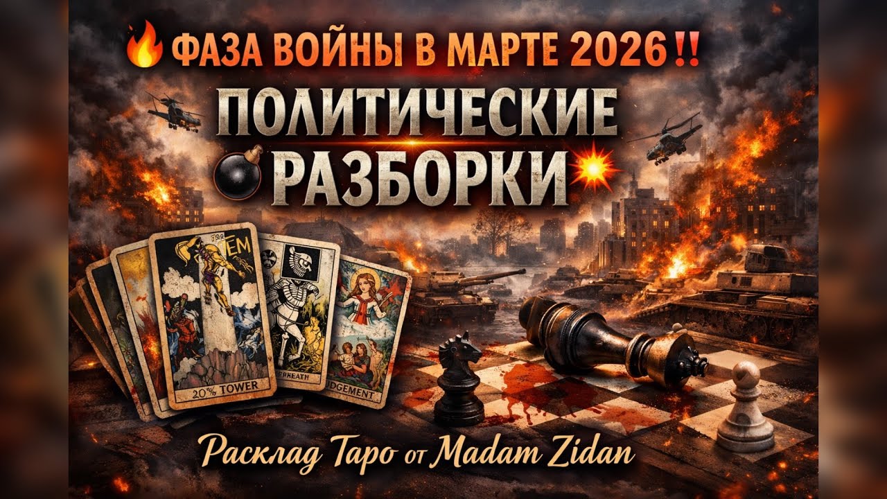 🔥 ФАЗА ВОЙНЫ В МАРТЕ 2026‼️ 
