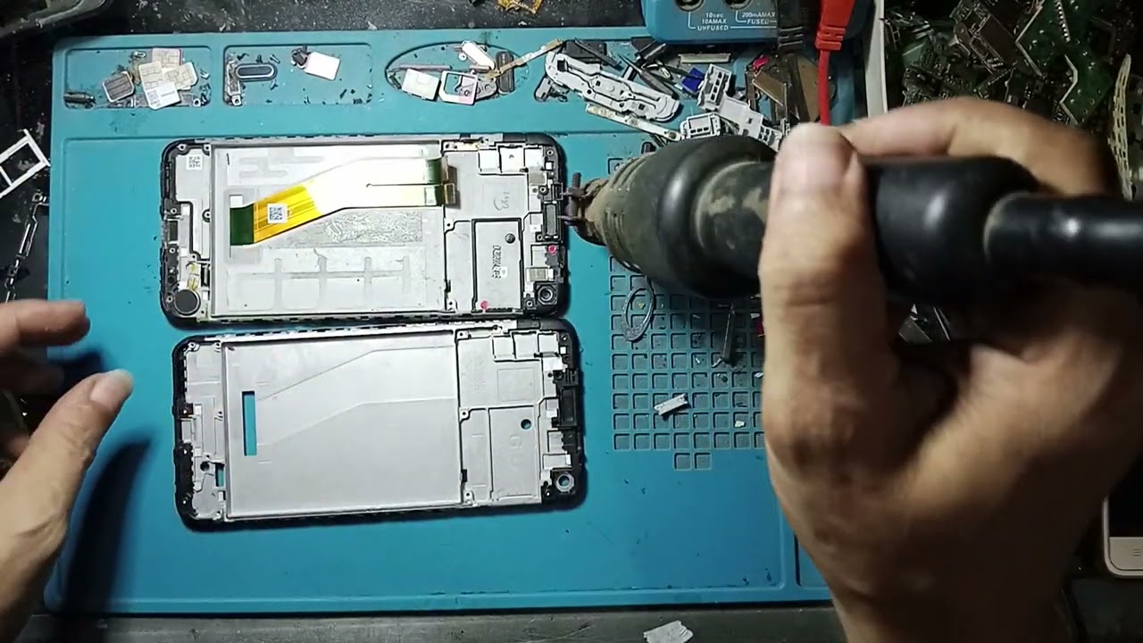 restore || mengganti Body dan LCD samsung a11