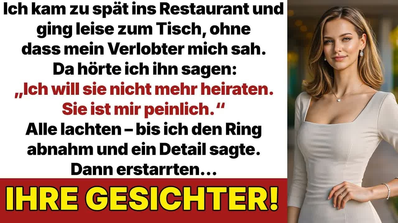 Mein Verlobter beendete die Hochzeit öffentlich und nannte mich peinlich  Meine Antwort…