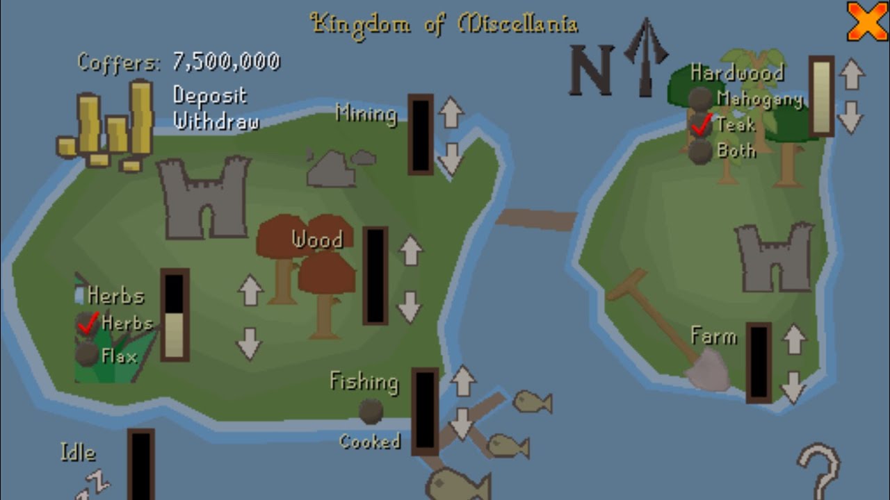What do you guys do for kingdom management? ￼#osrs