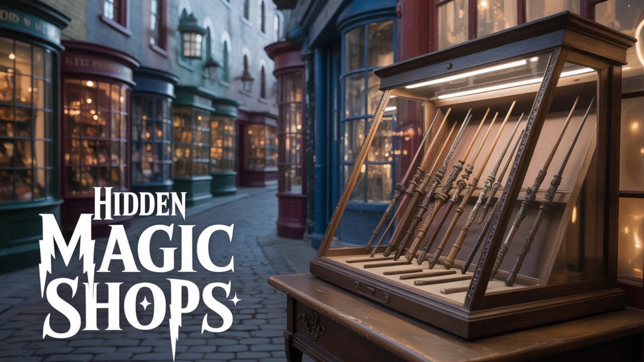 The Hidden Secrets of Diagon Alley: Unveiling the Magic Shops You Never Knew Existed #harrypotter