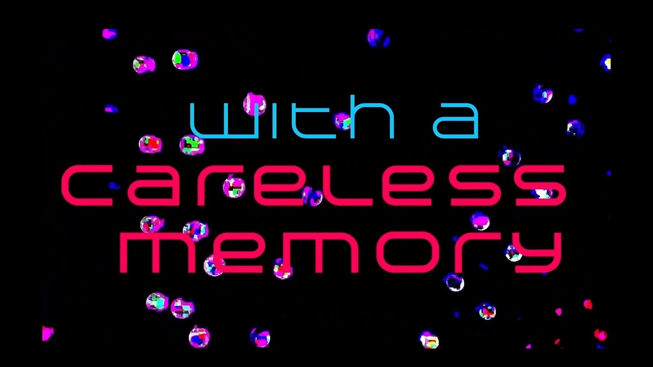 cAreless memoriEs_gNoshi sound Co | OfFICIAL LYRICS VIDeO- gLitching memories shatter the illusi0n