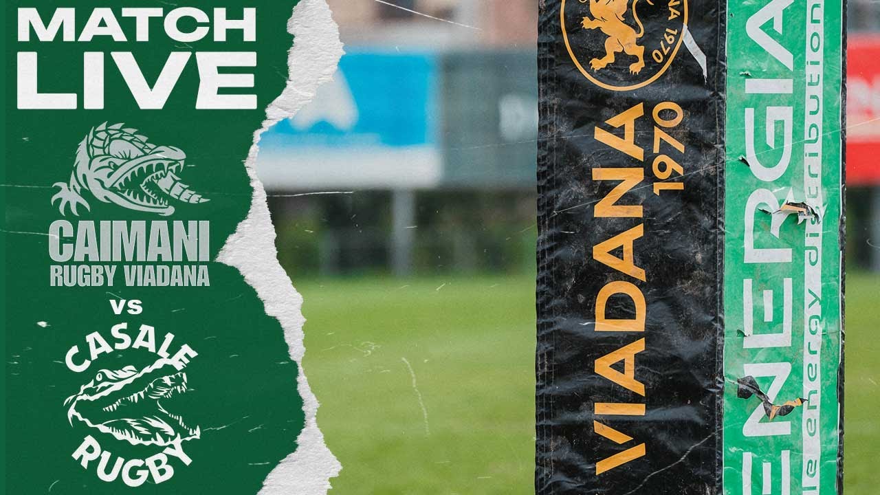 CAIMANI RUGBY VIADANA vs RUGBY CASALE  | seconda giornata SERIE A | 26/10/2025