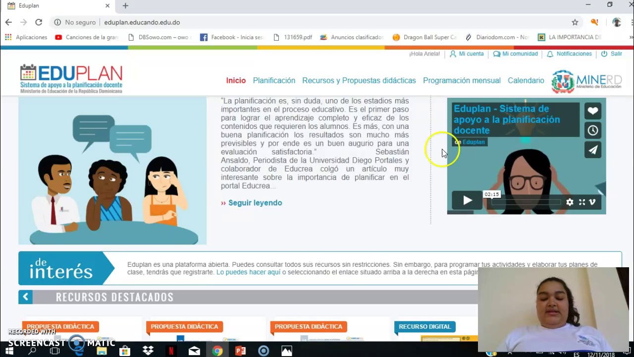 Edupla: concepto, servicio y recursos