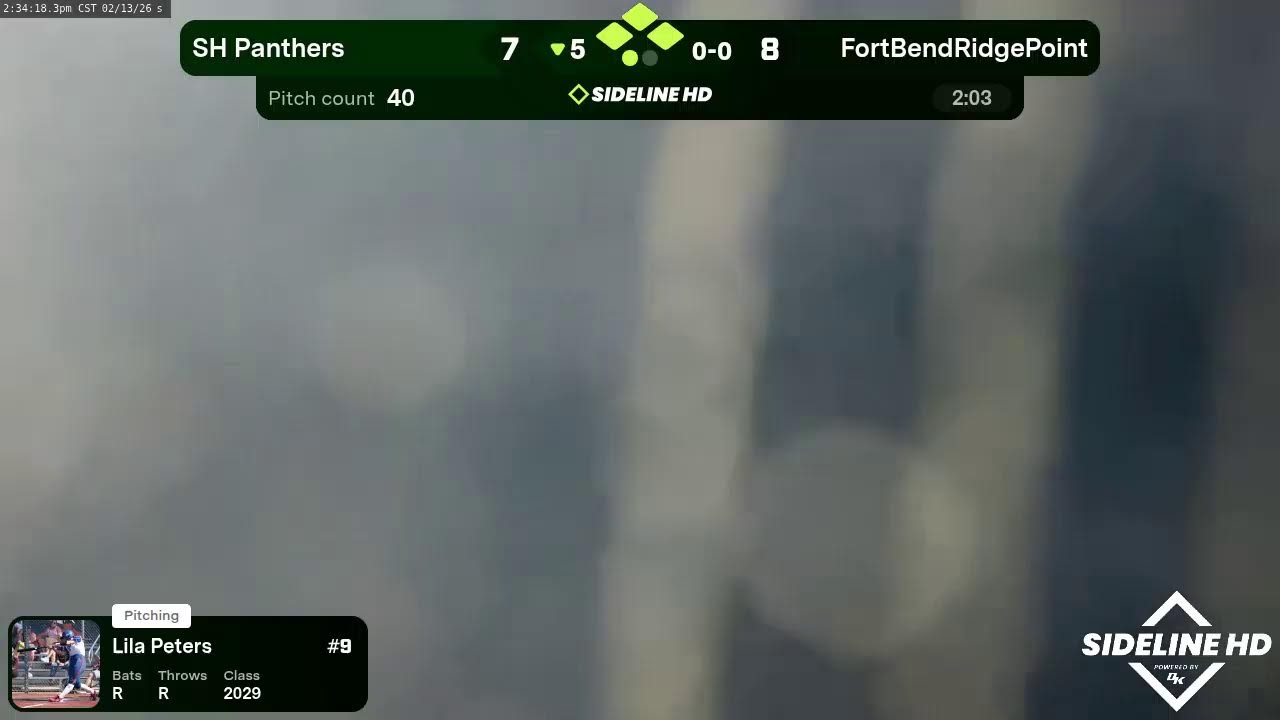 SH Panthers @ FortBendRidgePoint (2026.02.13)