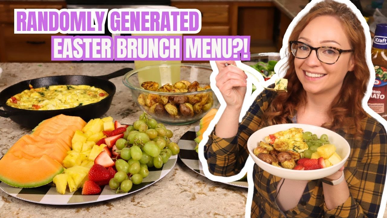 I let an app decide my Easter Brunch!