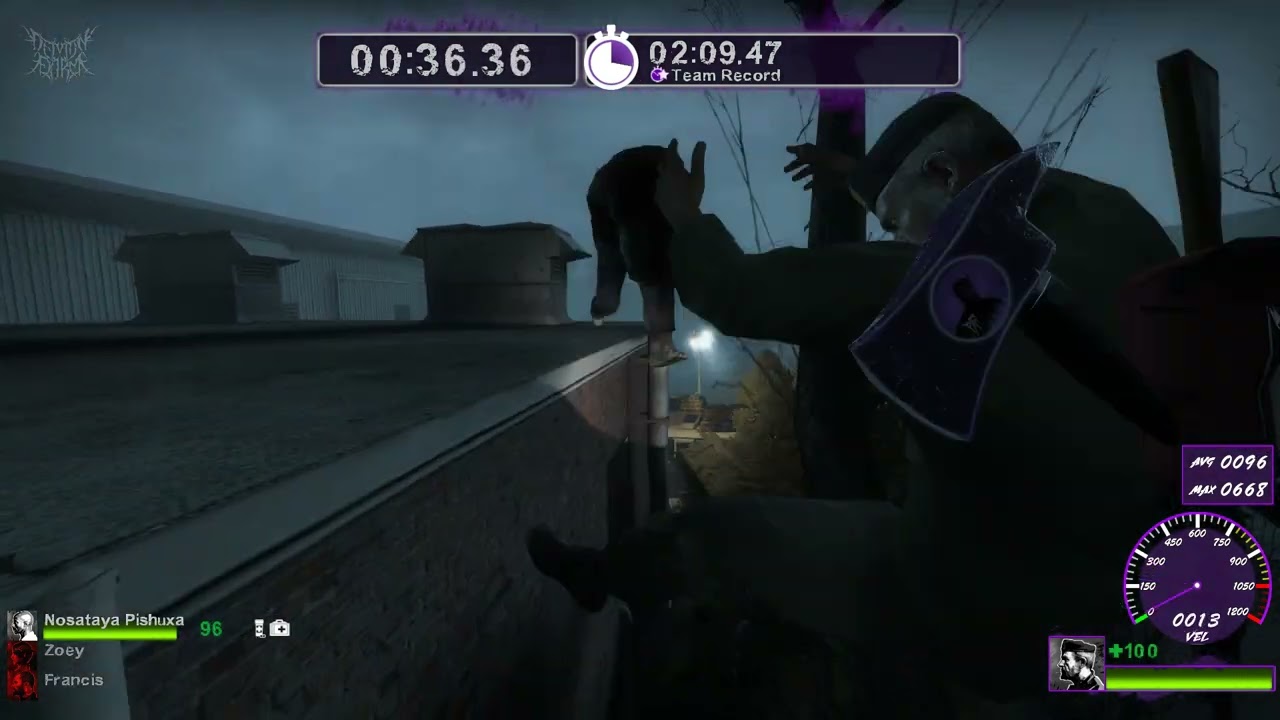 [L4D2 Survival Glitch] Return to the Saferoom on Crash Course - Truck Depot (Idea by SloaD)