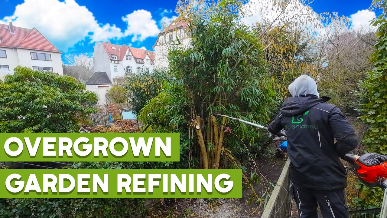 THIS OVERGROWN GARDEN NEEDED SERIOUS HELP...