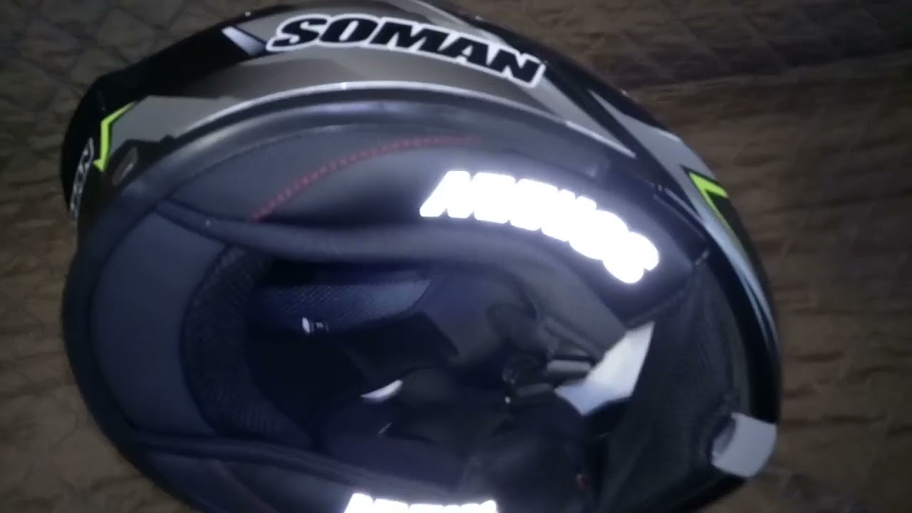Мотошлем SOMAN 965 Flip Up. Модульный шлем.