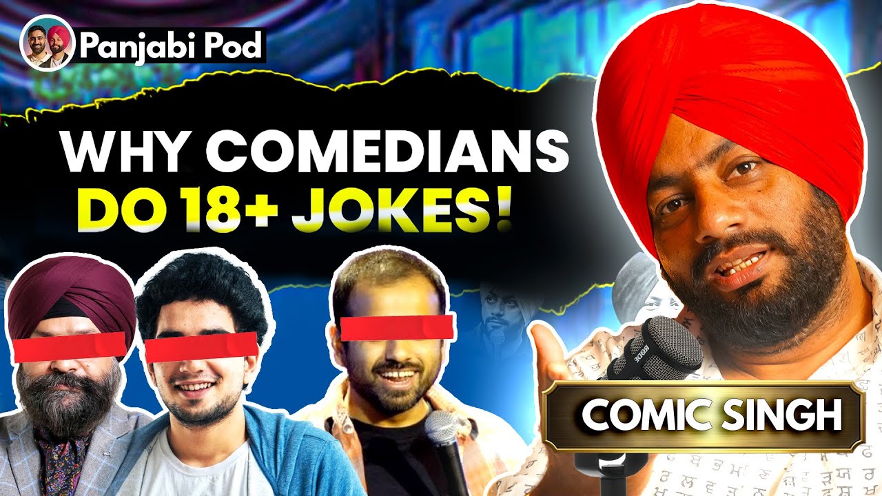 COMIC SINGH | Roasting and Cheap Comedy | Amritsar | Parenting | Panjabi Pod #52 | 2024
