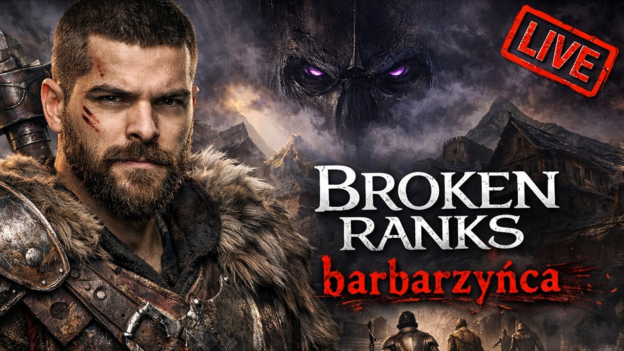 BROKEN RANKS! [THANAR] ⚔️📢 PACZKI PLATY!  [NA ŻYWO] BARBARZYŃCA! #brokenranks