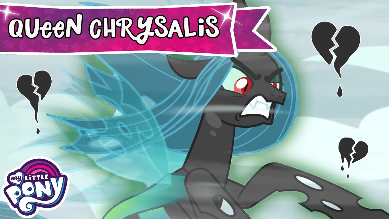 Les moments les plus malheureux de la reine Chrysalide🖤 🦟 My Little Pony: La Magie de l'Amité |