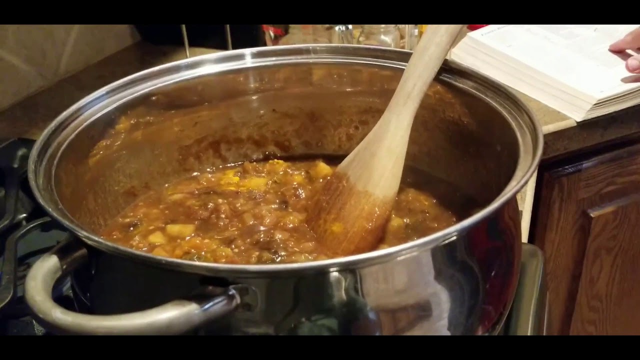 Canning Fruity Banana Chutney