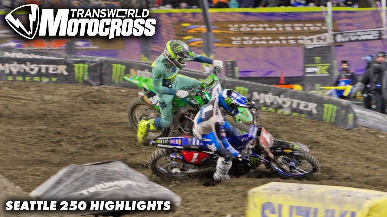 Deegan VS Kitchen Seattle Supercross 2026 [250] Highlights | Best Battle of the Season So Far!