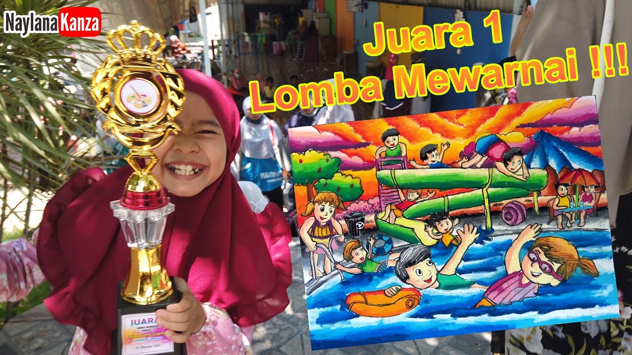 Juara 1 Lomba Mewarnai