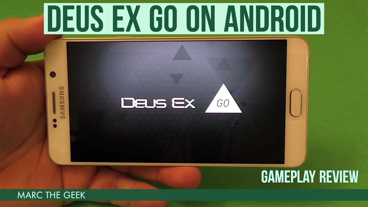 DEUS EX GO - Android Gameplay Review