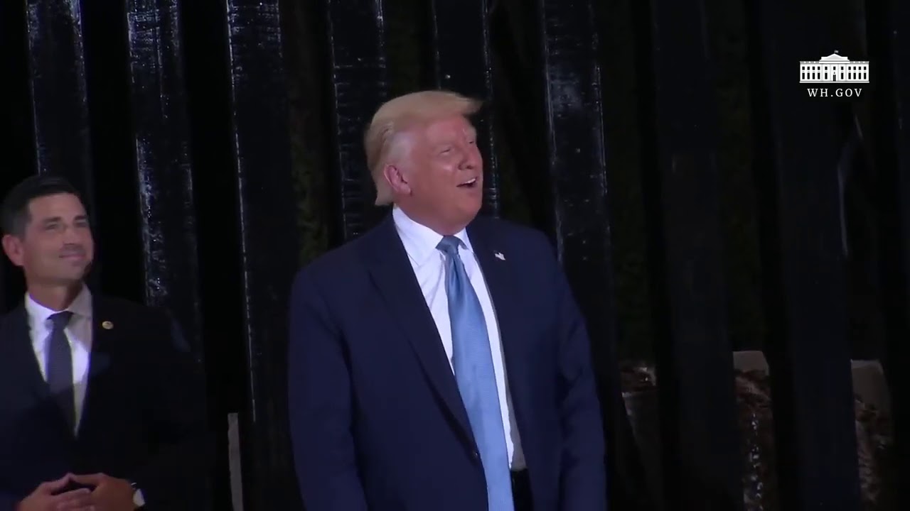 President Trump Receives a Border Wall Construction and Operational Update