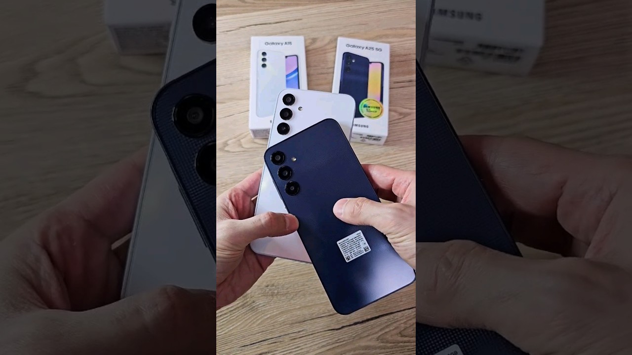 Galaxy A15 vs A25 😨