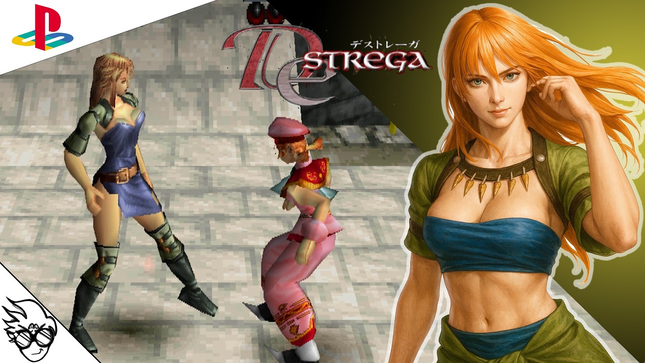 Destrega (PS1/1998) - Milena [1P Battle: Прохождение/Длительная игра]