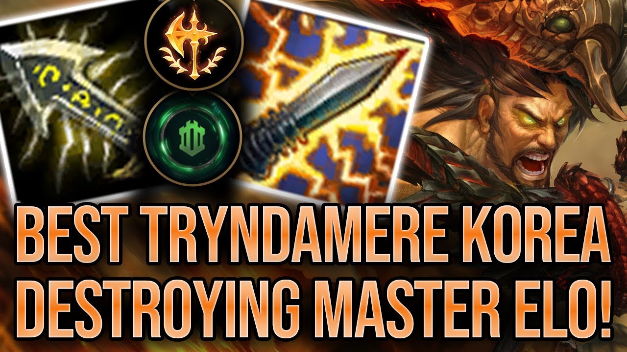 Best Tryndamere Korea Destroying Master Elo! | High Elo Replays