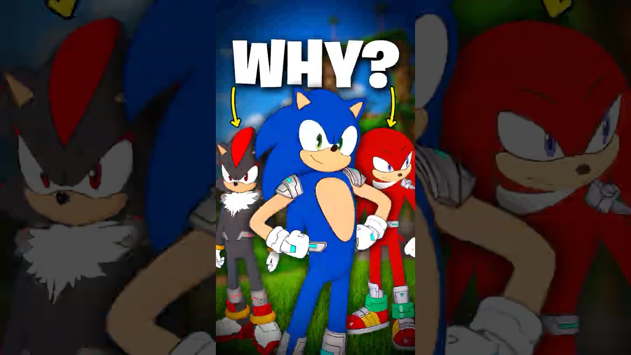 Why Are Sonic's Fortnite Skins Robots?