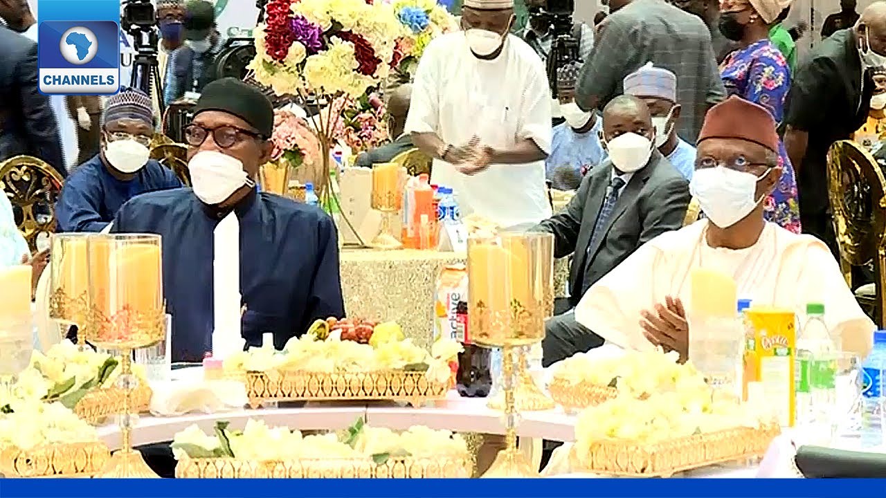 LIVE: Gov El-Rufai Hosts President Buhari to State Banquet In Kaduna