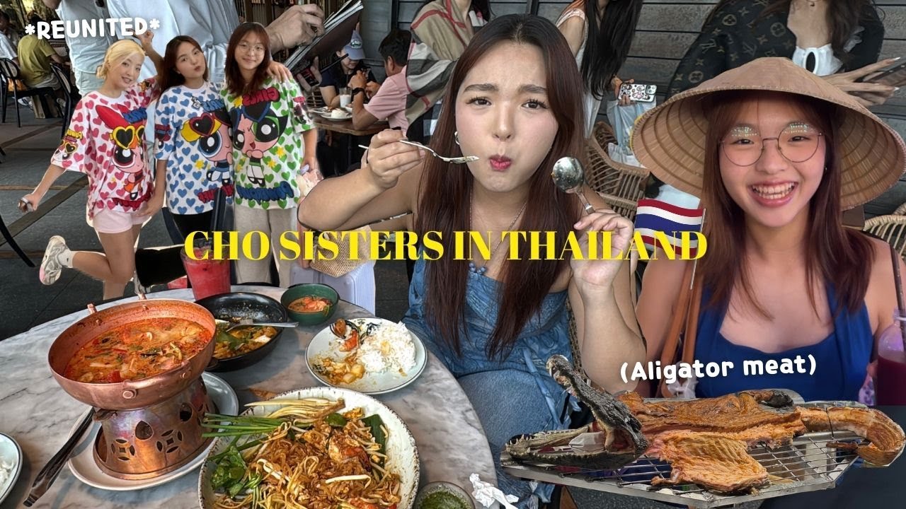 BANGKOK TRIP or LAUGH TRIP 😂  [TRES MARIAS ARE BACK !]
