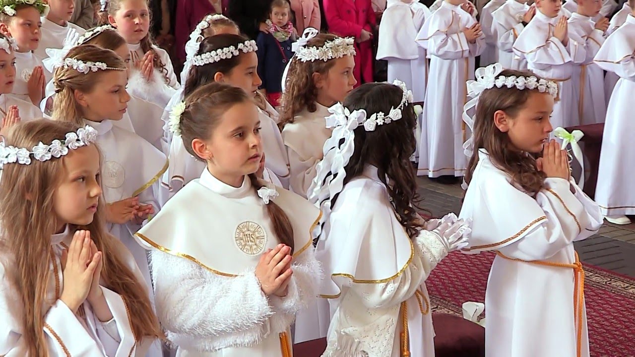 Pierwsza Komunia Święta  w Tomaszowie Lub.