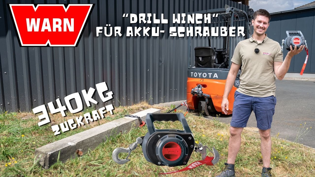 Warn Drill Winch die etwas andere Seilwinde