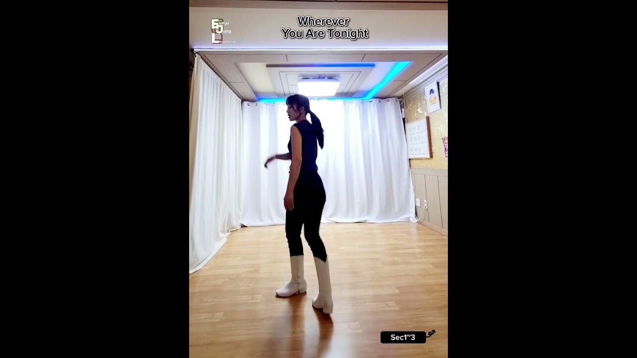 #Wherever You Are Tonight #Linedance #Tutorial #설명영상 #중급라인댄스 #웨어에버 유 아 투나잇 라인댄스