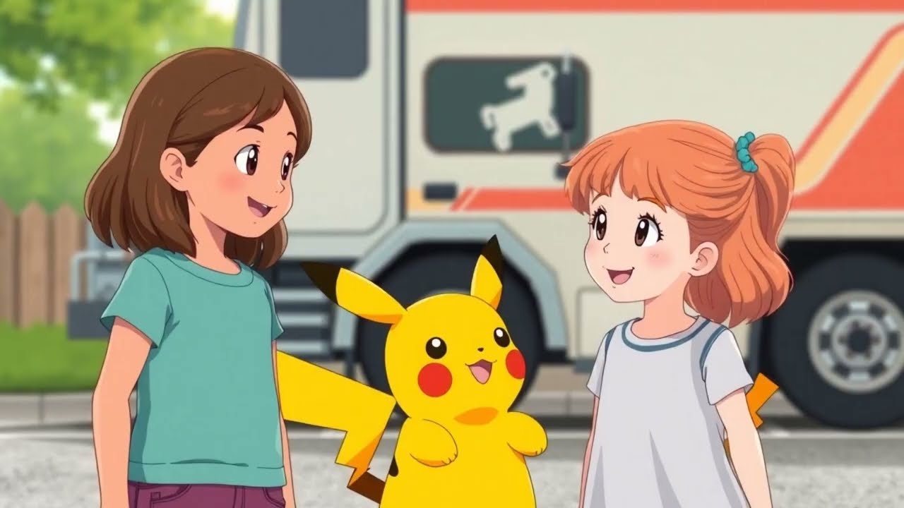 ✨Cuento Pikachu y la Mágica Aventura de la Mudanza! ⚡🏡