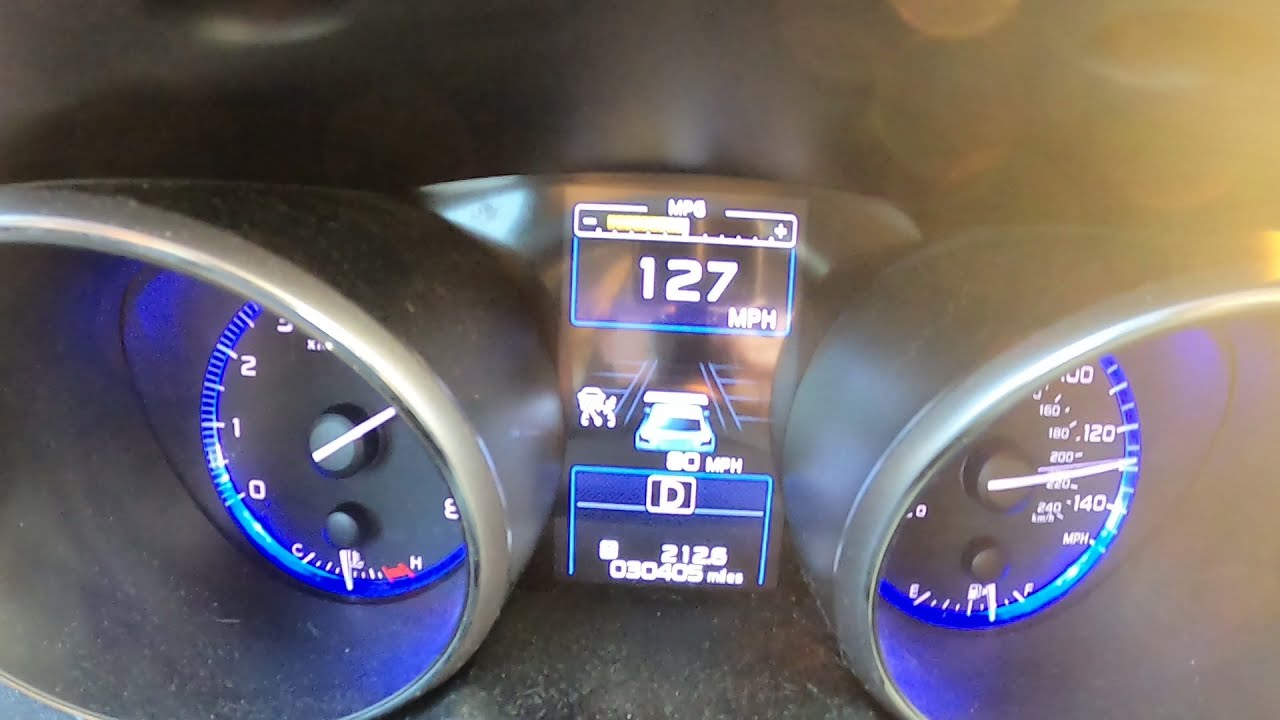 Subaru Legacy TOP SPEED ( Attempt)