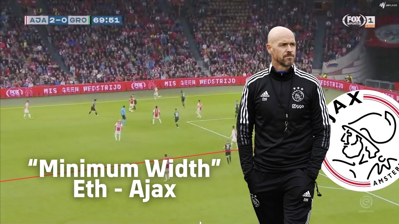Erik ten Hag's Ajax -" Minimum Width" / "Relationist" Principles Analysis #1
