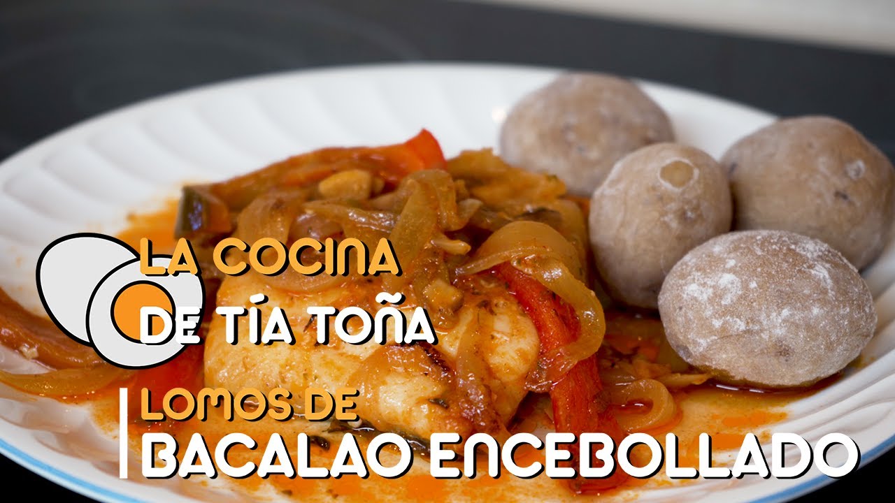 BACALAO ENCEBOLLADO. La Cocina de Tía Toña