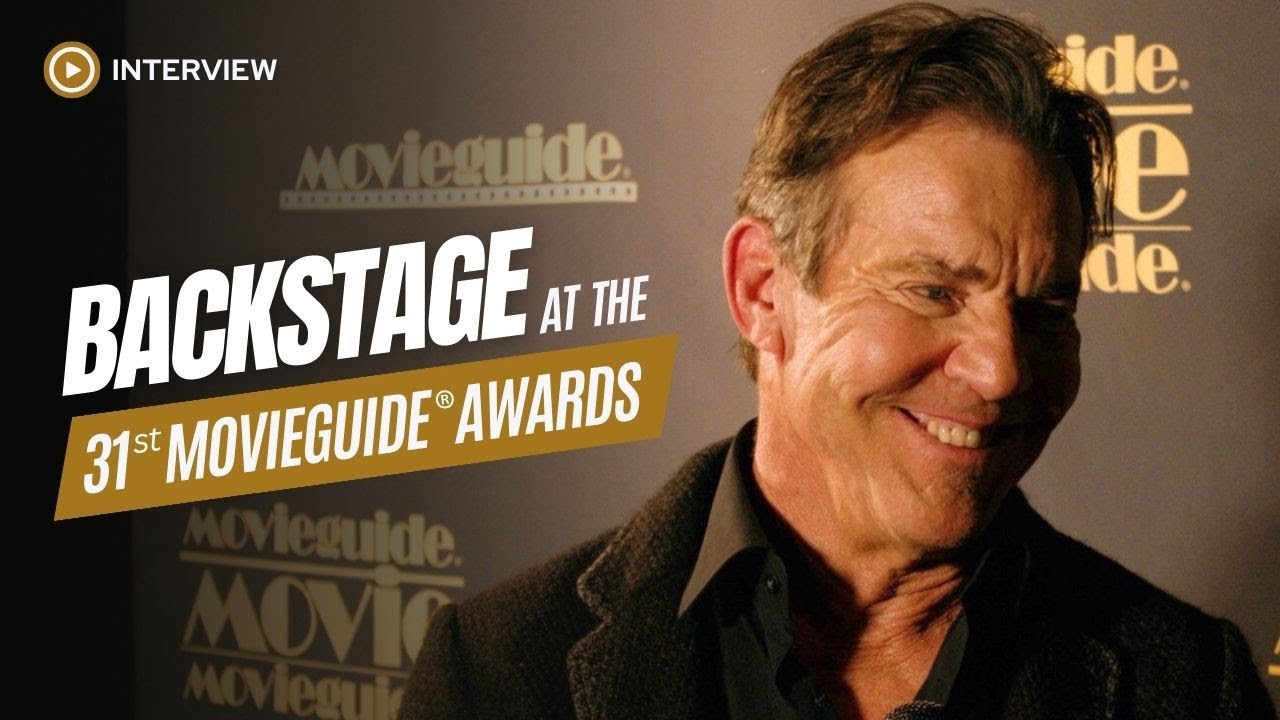 Backstage with the Winners of the 31st Movieguide Awards!