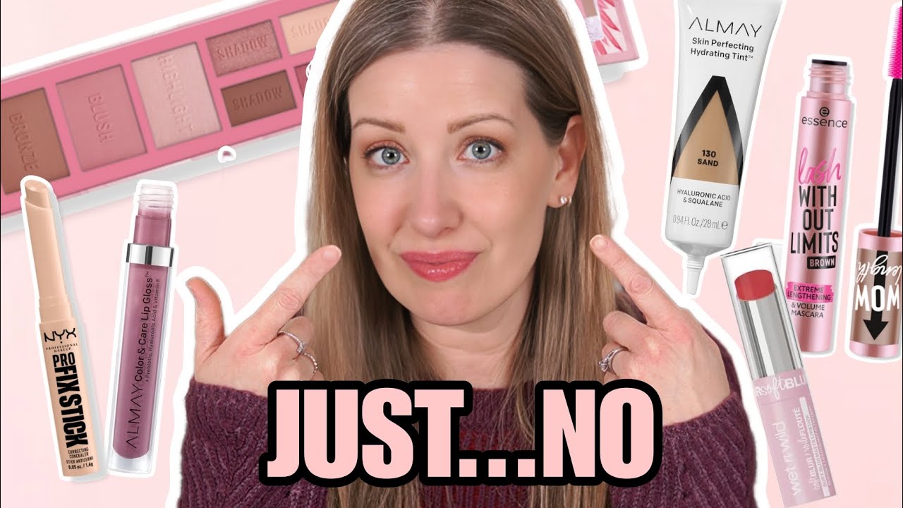 I REGRET buying most of this new drugstore makeup. 😭