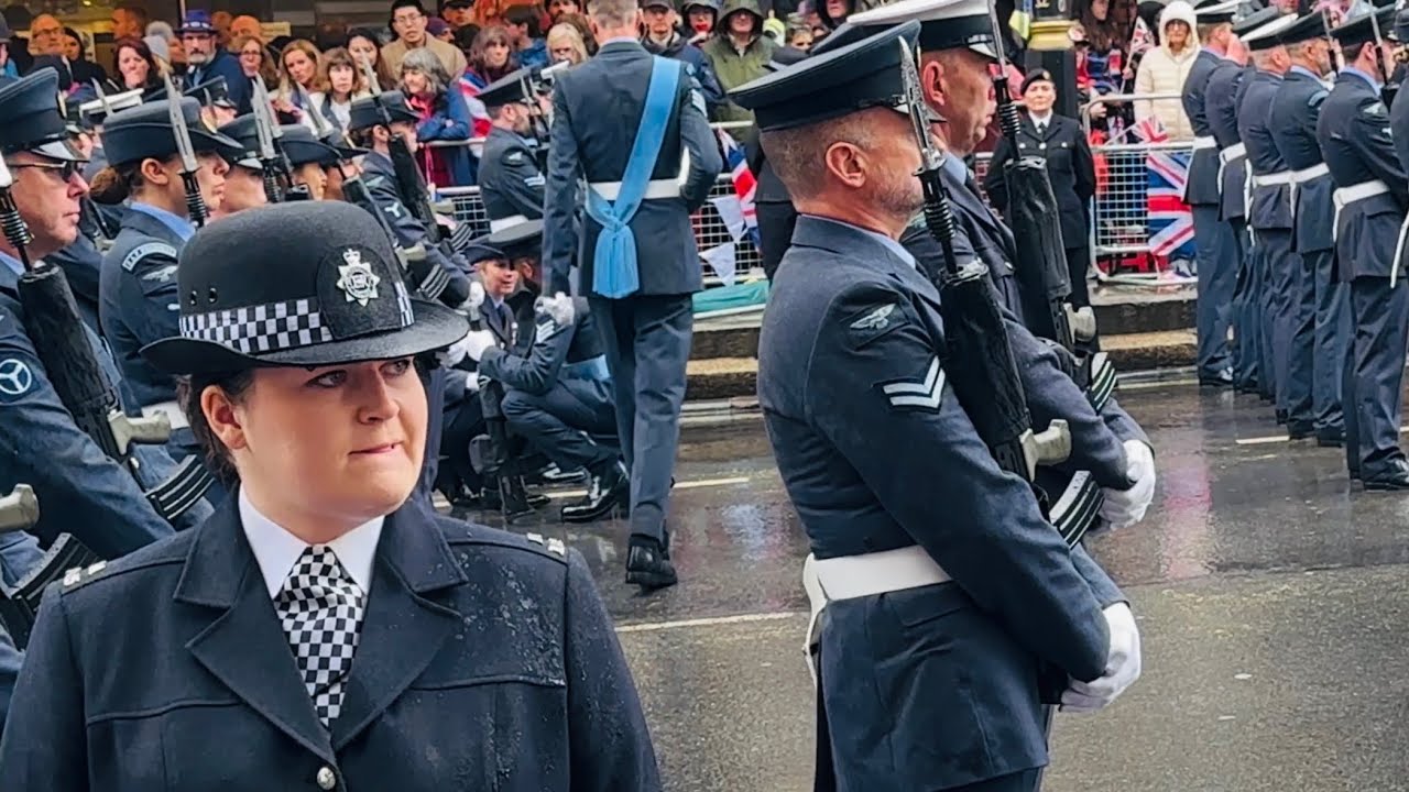 Brave Unwell Airforce Soldier Refuses To Quit King’s Coronation Parade