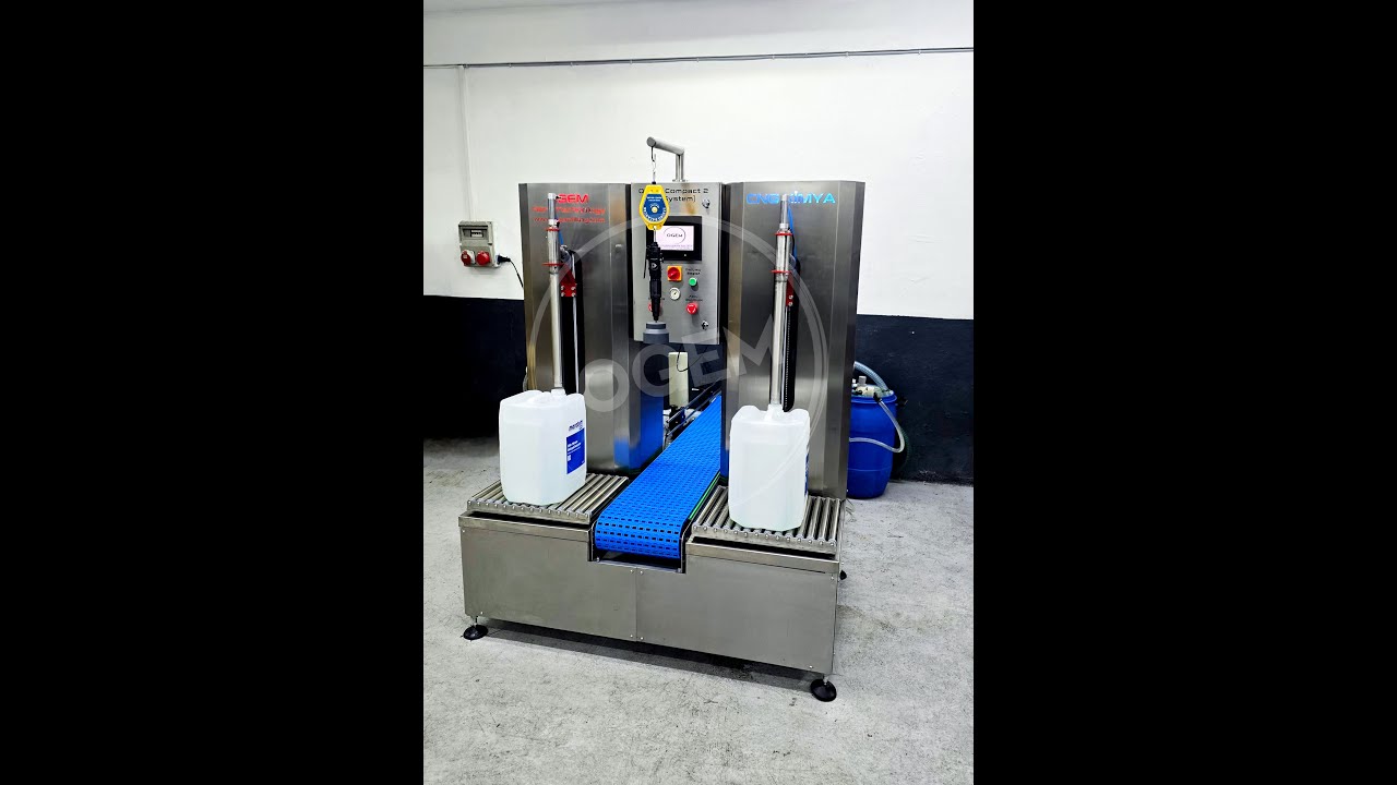 Servo-Controlled Loadcell Filling Machine | 5–50kg Weight-Based Liquid Filler by OGEM