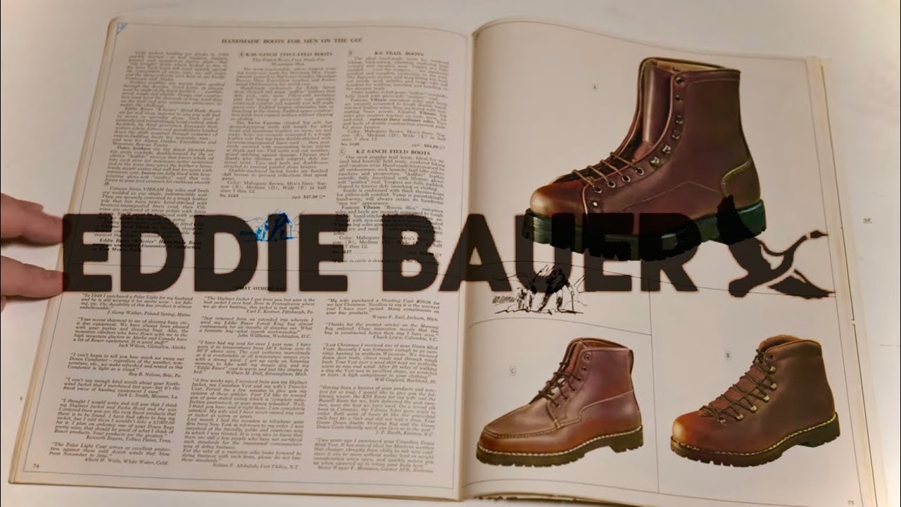 What happened to Eddie Bauer - Part 1 | K-6 Boot