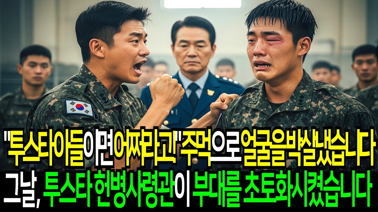 부대 폭행으로 안면 골절된 병사, 헌병 사령관 아빠가 부대를 쑥대밭으로 만들었습니다