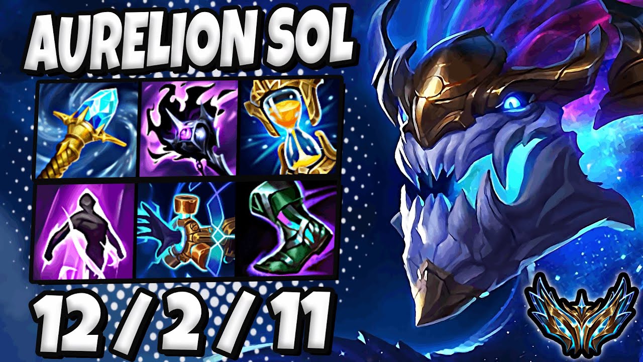 Aurelion Sol vs Leblanc [ MID ] Lol Korea Challenger Patch 25.6 ✅