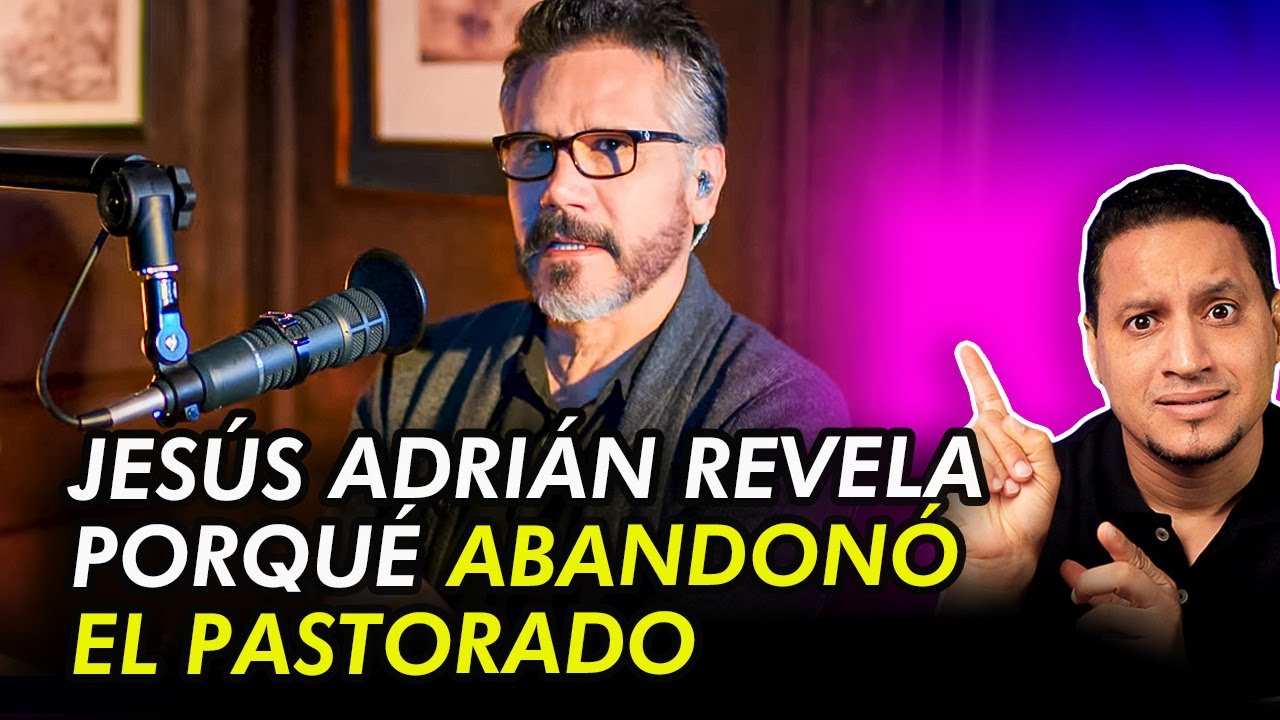 JESÚS ADRIÁN ROMERO REVELA POR QUÉ ABANDONÓ EL PASTORADO