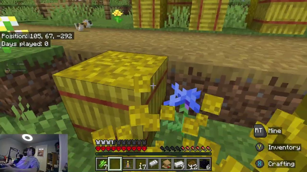 MINECRAFT BUT ITS HARDCORE ATEMPT 1