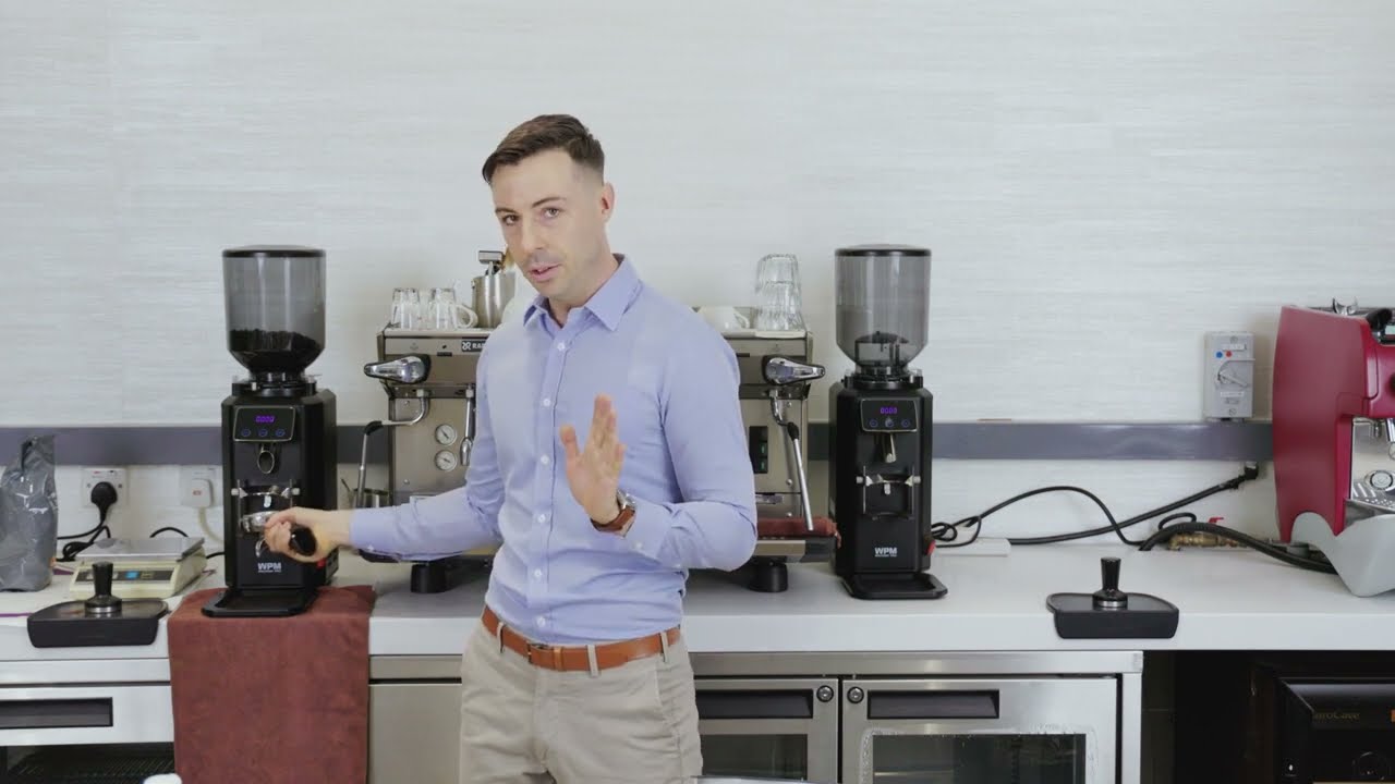 Adjusting the grinder - video 2
