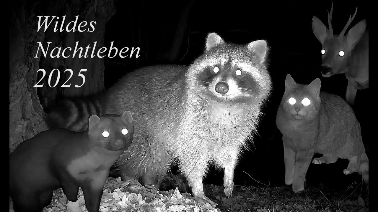 Ein Jahr Tierbeobachtungen nachts im Wald - es übertraf alle Erwartungen!