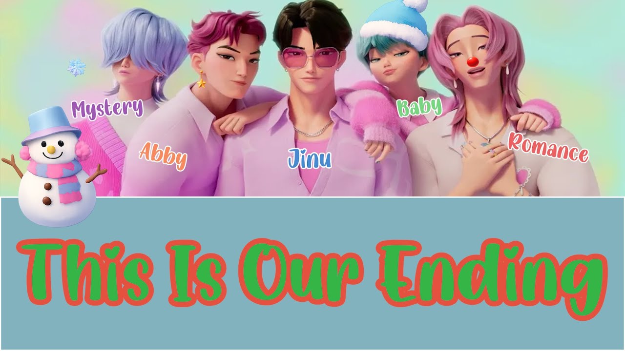 Saja Boys(사자보이즈) -This Is Our Ending (Color Coded Lyrics) [ fansong by AI ]